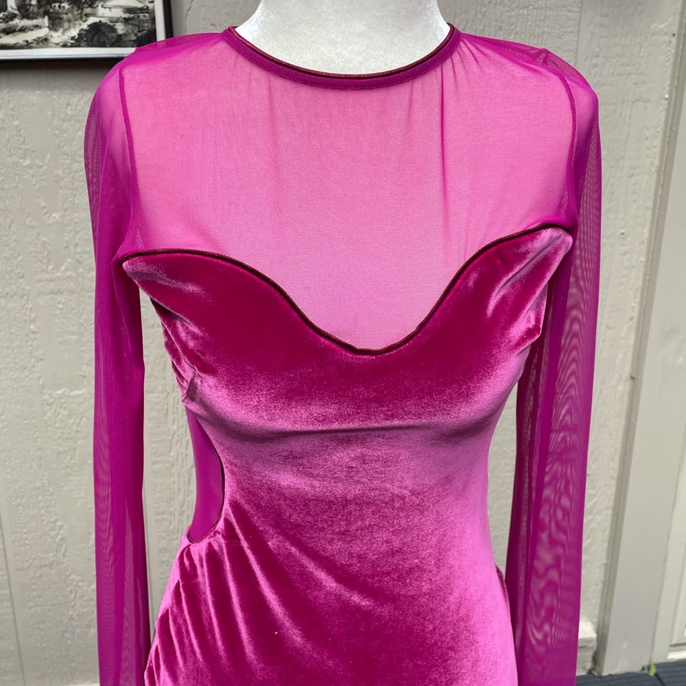 NWT- Dress the Populations Small pink dress